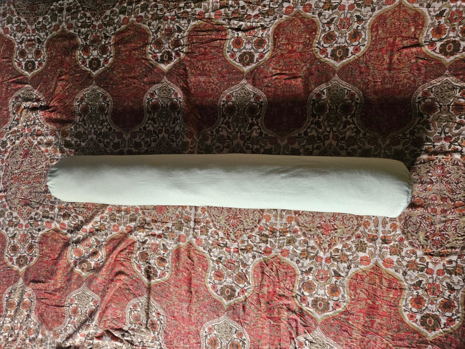 Slaapmaatje, Zijslaap kussen met wollen vulling (110 cm), Ophalen, Eenpersoons, Wit, Zo goed als nieuw