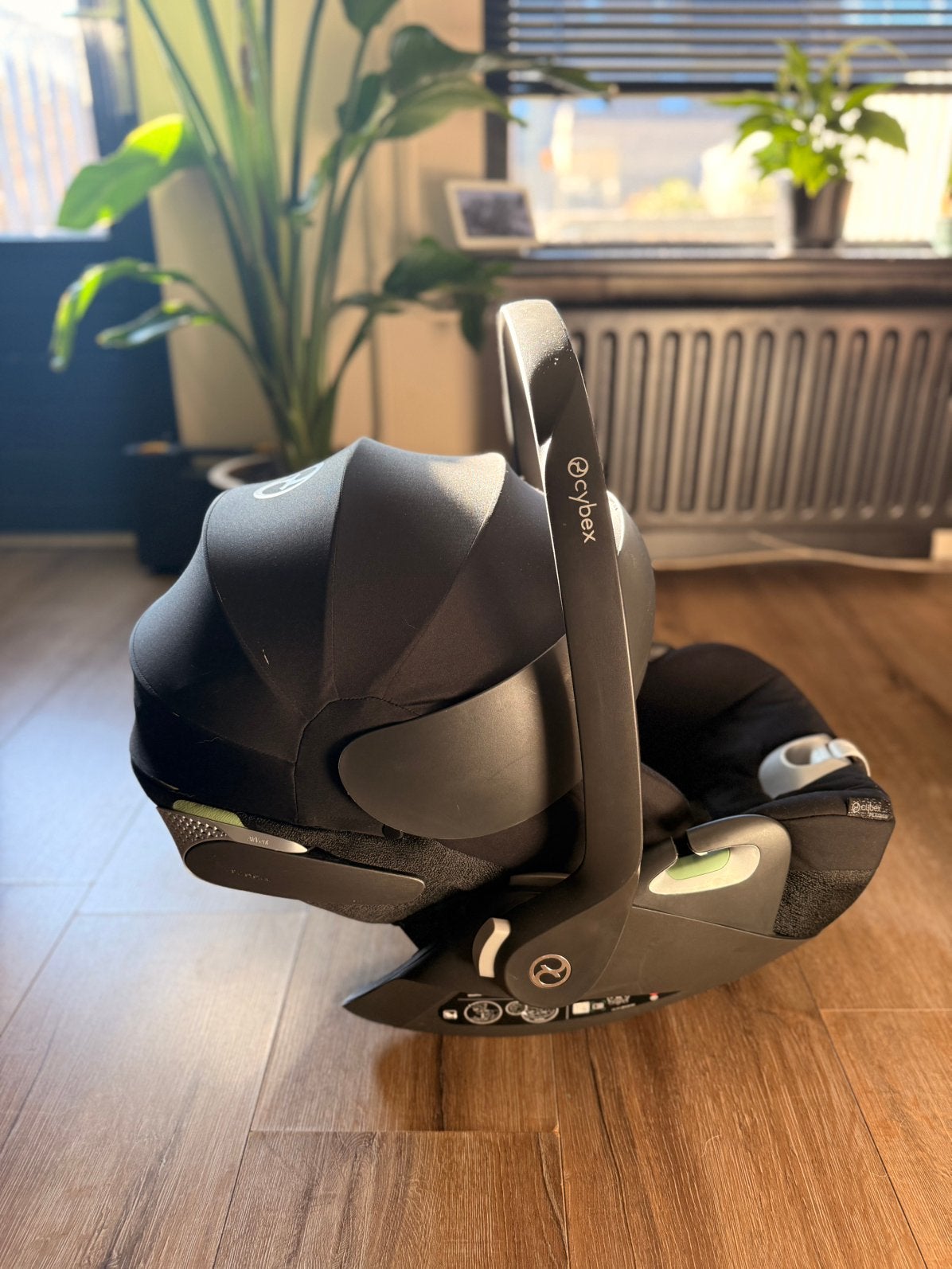 Cybex Cloud T I-Size Autostoeltje - Sepia Black, Gebruikt, Isofix, 0 t/m 13 kg, Ophalen