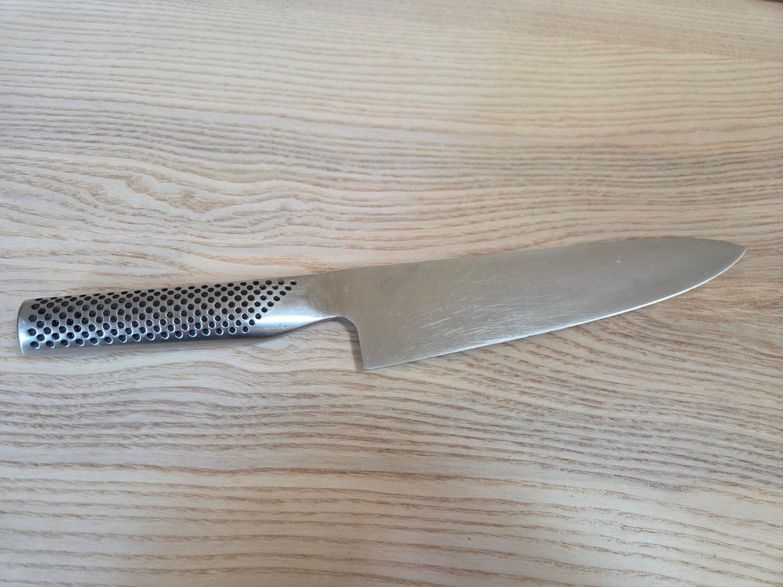 Global G-2 Koksmes - CROMOVA 18 Roestvrij Staal, Zilver, Ophalen of Verzenden, Metaal, Overige merken