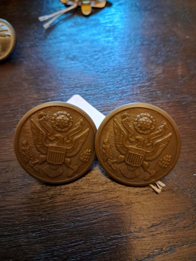 Uniformknopen US Leger, Verzamelen, Militaria | Tweede Wereldoorlog, Verzenden, Landmacht, Amerika, Overige typen