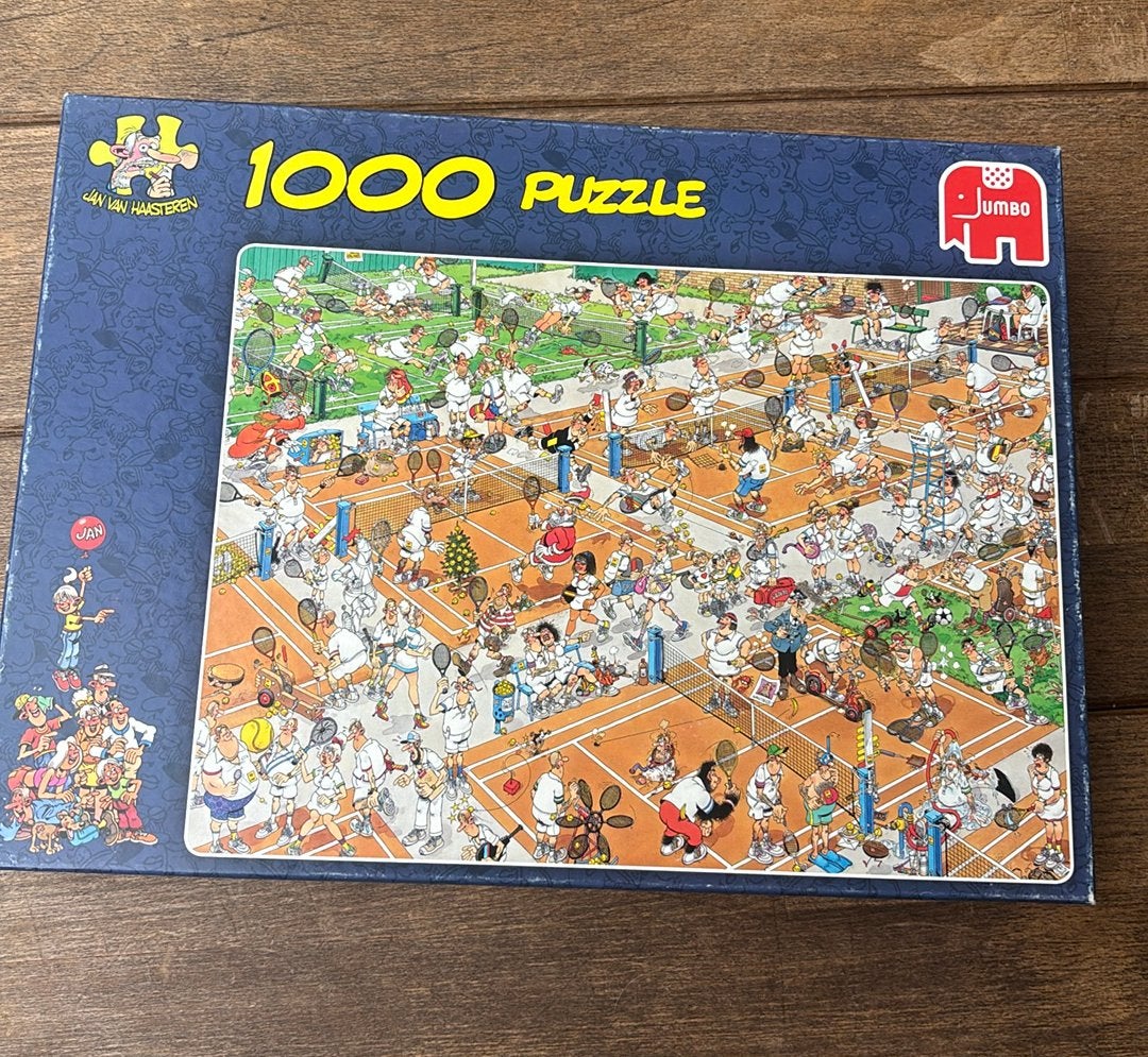 Jan van Haasteren 1000 stukjes, Hobby en Vrije tijd, Denksport en Puzzels, Ophalen of Verzenden, 500 t/m 1500 stukjes, Zo goed als nieuw