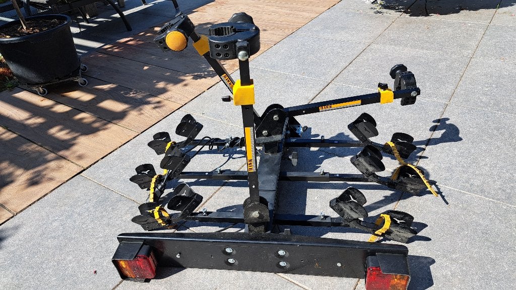fietsdrager voor 3-fietsen op trekhaak, Ophalen, 3 fietsen of meer, Gebruikt, Trekhaakdrager