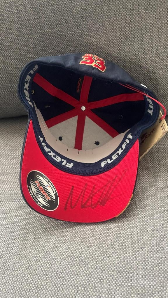 Cap Toro Rosso F1 2016 Gesigneerd met Handtekening Max, Verzamelen, Ophalen, Nieuw, Formule 1