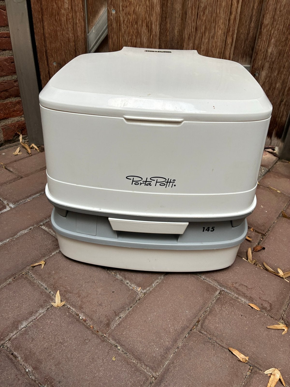 Porta Potti 145 - Draagbaar Toilet voor Camping/Camper, Ophalen, Gebruikt