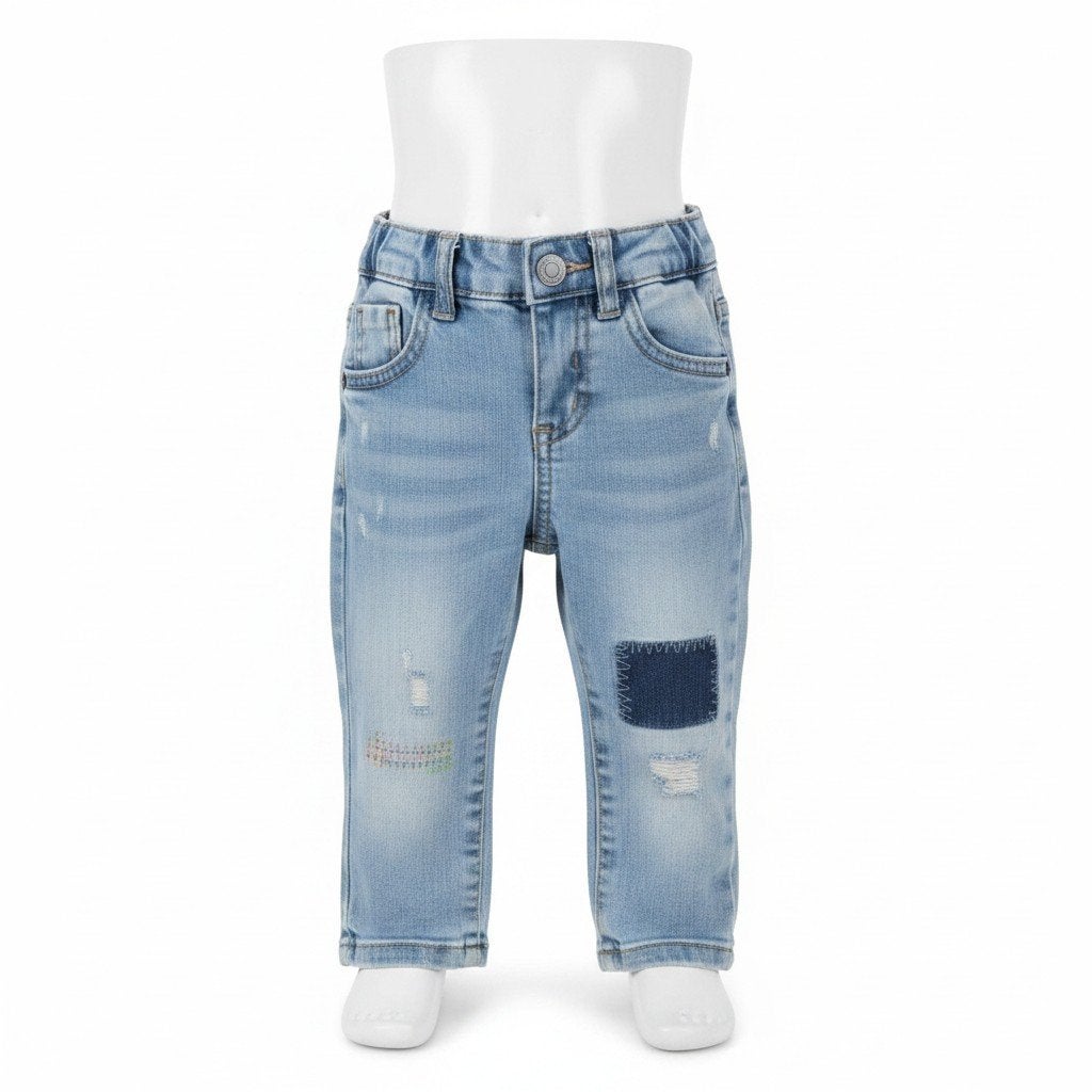 Kinderjeans  Guess maat 6 / 9 maanden, Broek, Jongen of Meisje, Ophalen of Verzenden, Guess
