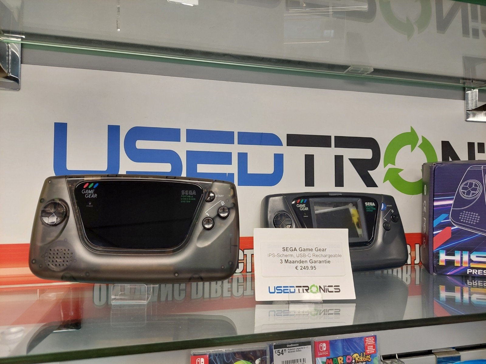 Sega Game Gear - IPS-Scherm, USB-C Oplaadbaar, Ophalen of Verzenden, Refurbished, Zonder controller, Game Gear