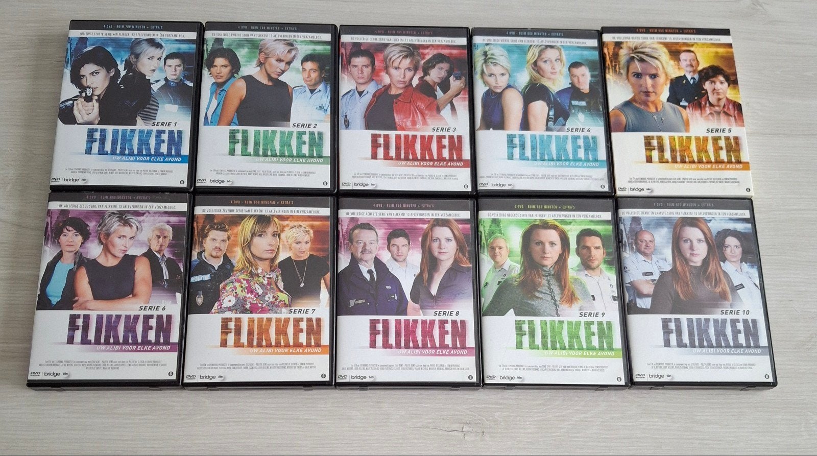 Complete vlaamse serie flikken gent in nieuwstaat, Cd's en Dvd's, Dvd's | Tv en Series, Alle leeftijden, Ophalen of Verzenden