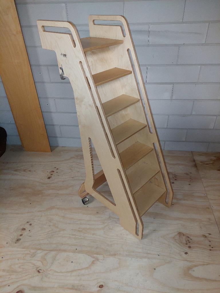 3x Rolf verrijdbare trap voor duoslaper / halfhoog bed, Ophalen, Zo goed als nieuw, Overige typen