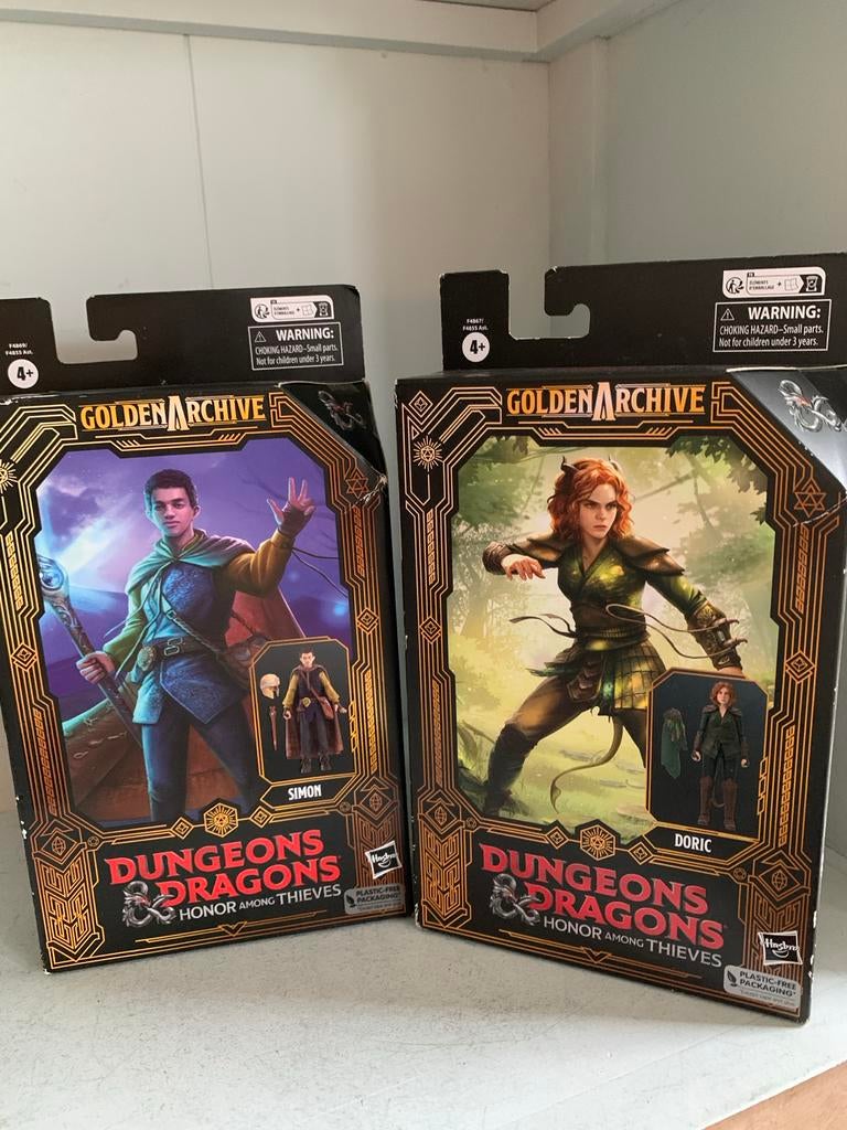 Dungeons & Dragons Golden Archive Simon & Doric Figuren, Ophalen of Verzenden, Nieuw