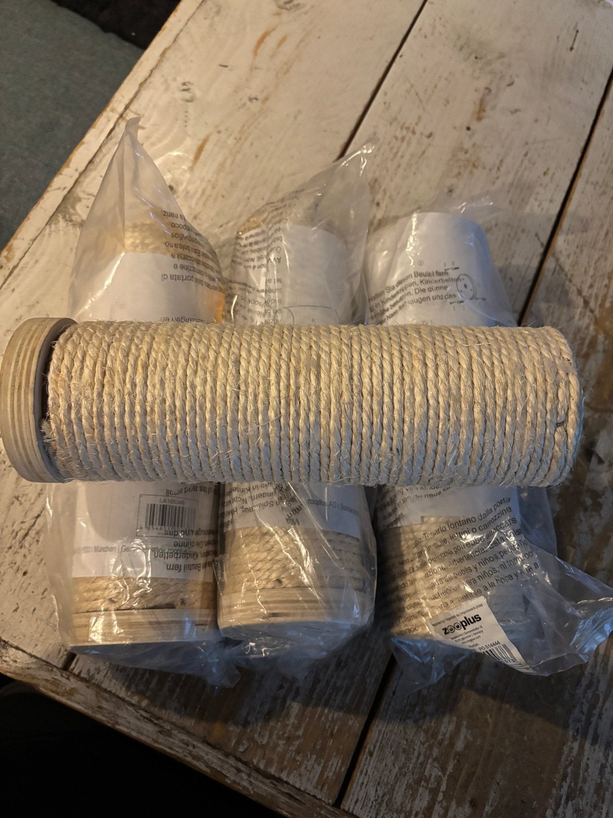 Krabpaal muurbevestiging 4x, Ophalen of Verzenden, Nieuw, Krabpaal