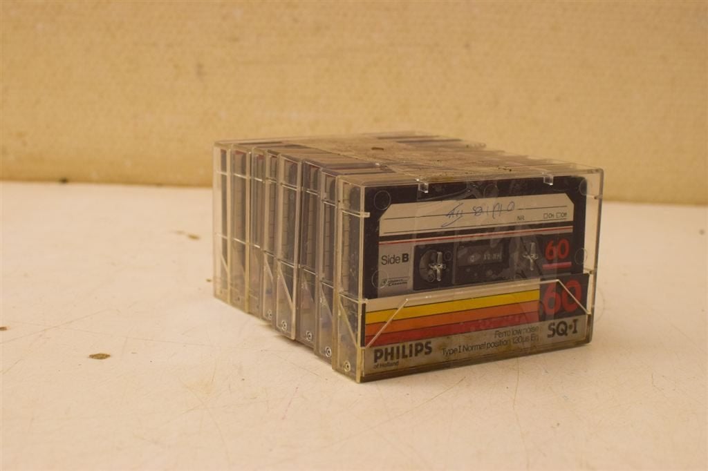 8 stuks Philips cassettebandjes 49258, Cd's en Dvd's, Ophalen of Verzenden, Gebruikt, Overige genres, 1 bandje