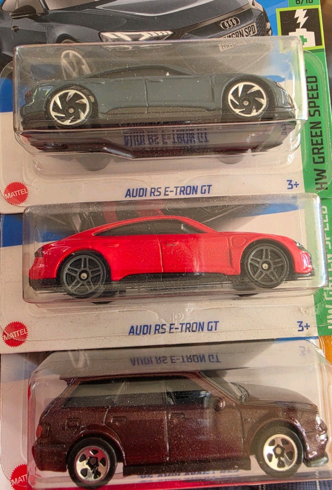Hot Wheels Audi RS e-tron GT en Audi RS 2 Avant, Ophalen of Verzenden, Nieuw, Auto