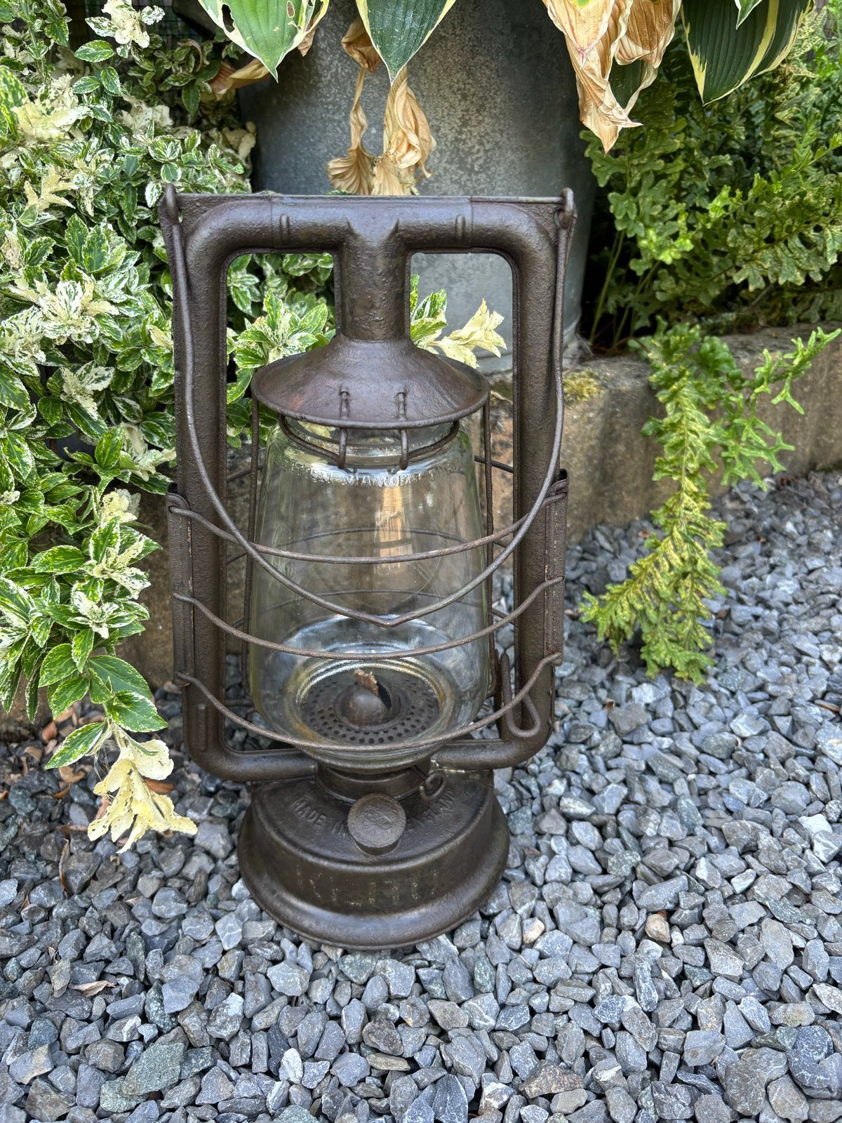 Stormlamp ( olielamp, petroleumlamp ), Ophalen of Verzenden