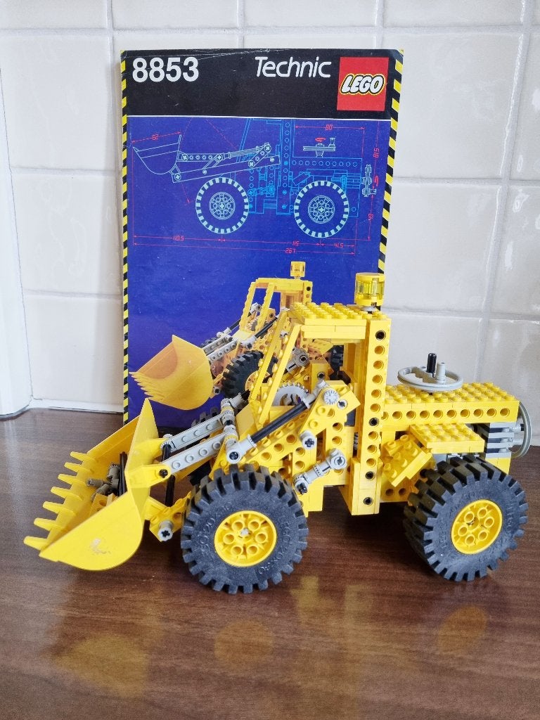 Vintage Lego set 8853 ( Graafmachine ), Kinderen en Baby's, Ophalen of Verzenden, Gebruikt, Complete set, Lego