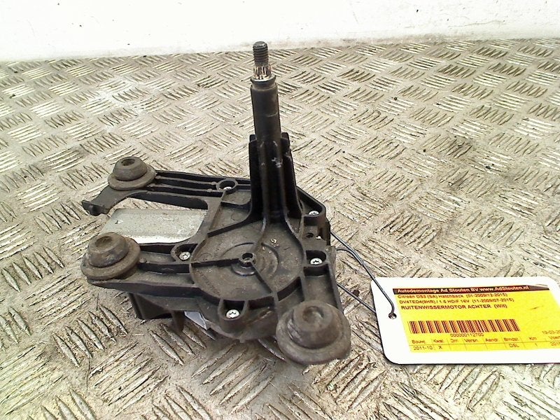 Ruitenwissermotor Achter Citroën DS3 (SA) 2011 9683627380, Gebruikt, Citroën, Kontakt-citroen@citroen.com, Citroën Deutschland GmbH