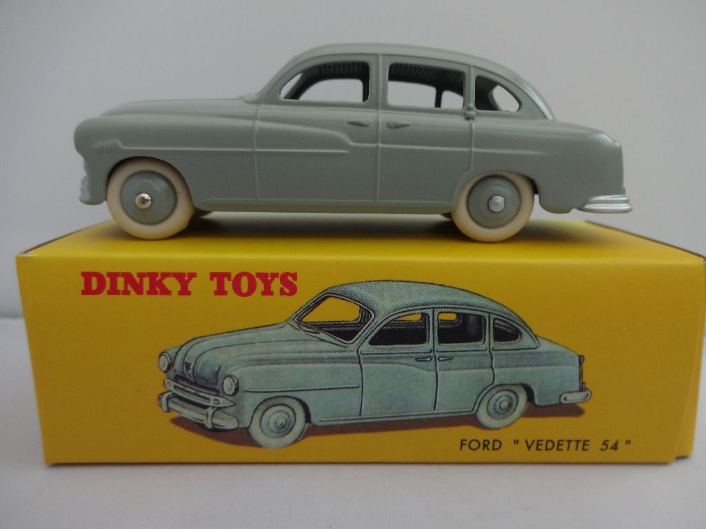 Ford Vedette "54" grijsgroen nr: 24X van Dinky Toys 1:43, Ophalen of Verzenden, Nieuw, Auto, Dinky Toys