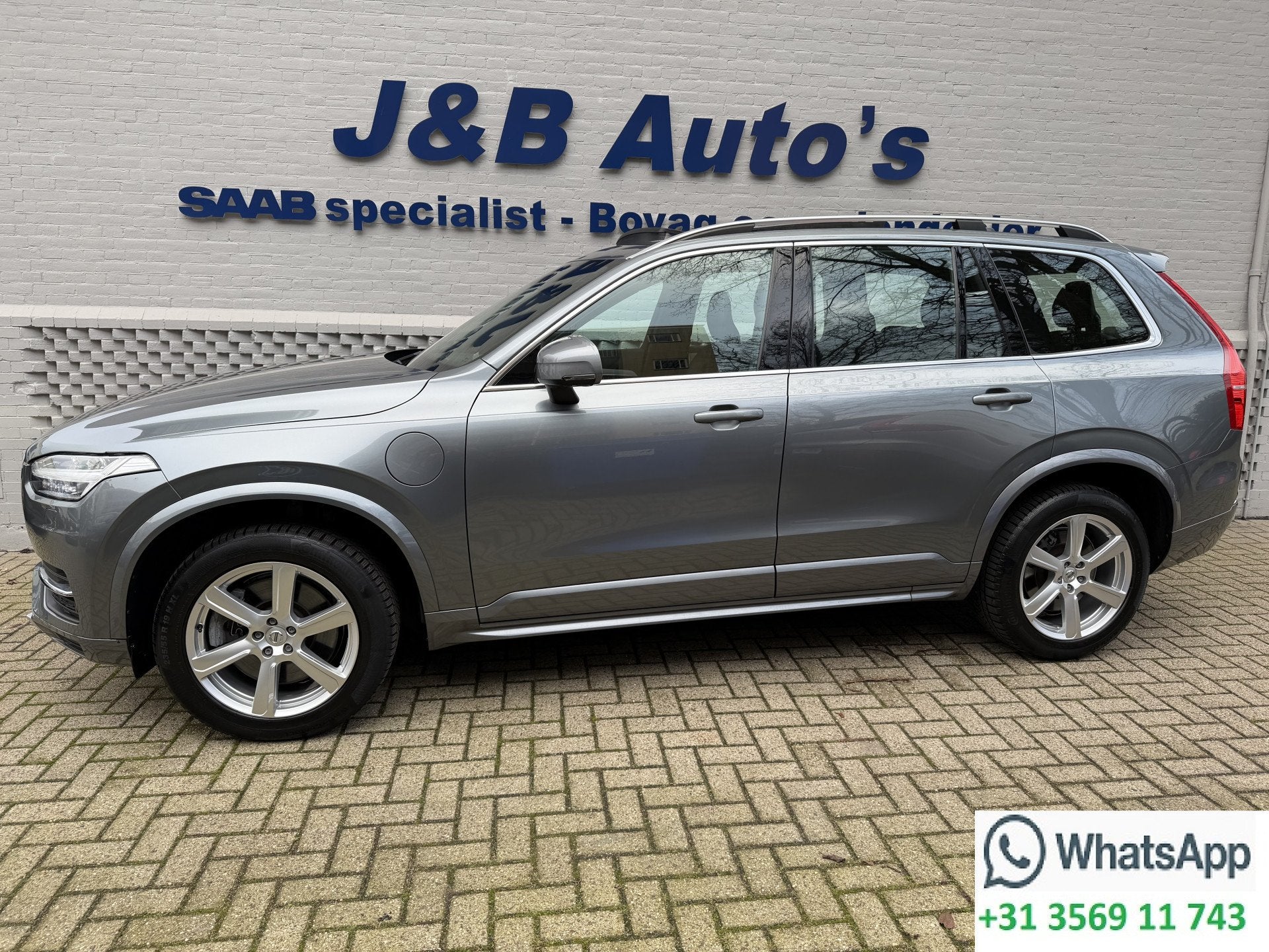 Volvo XC90 2.0 T8 Twin Engine AWD Momentum 7P Panorama dak T, 4 cilinders, 1969 cc, 7 stoelen, Bedrijf