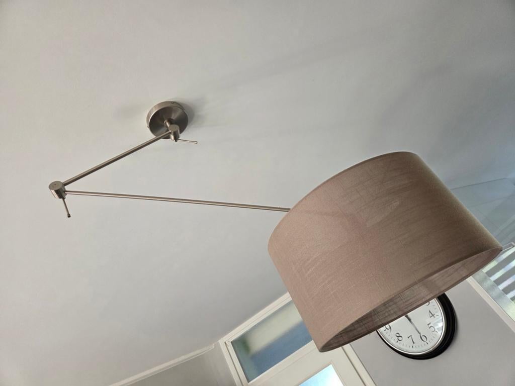telescoop hanglamp zonder kap, Huis en Inrichting, Ophalen, Gebruikt
