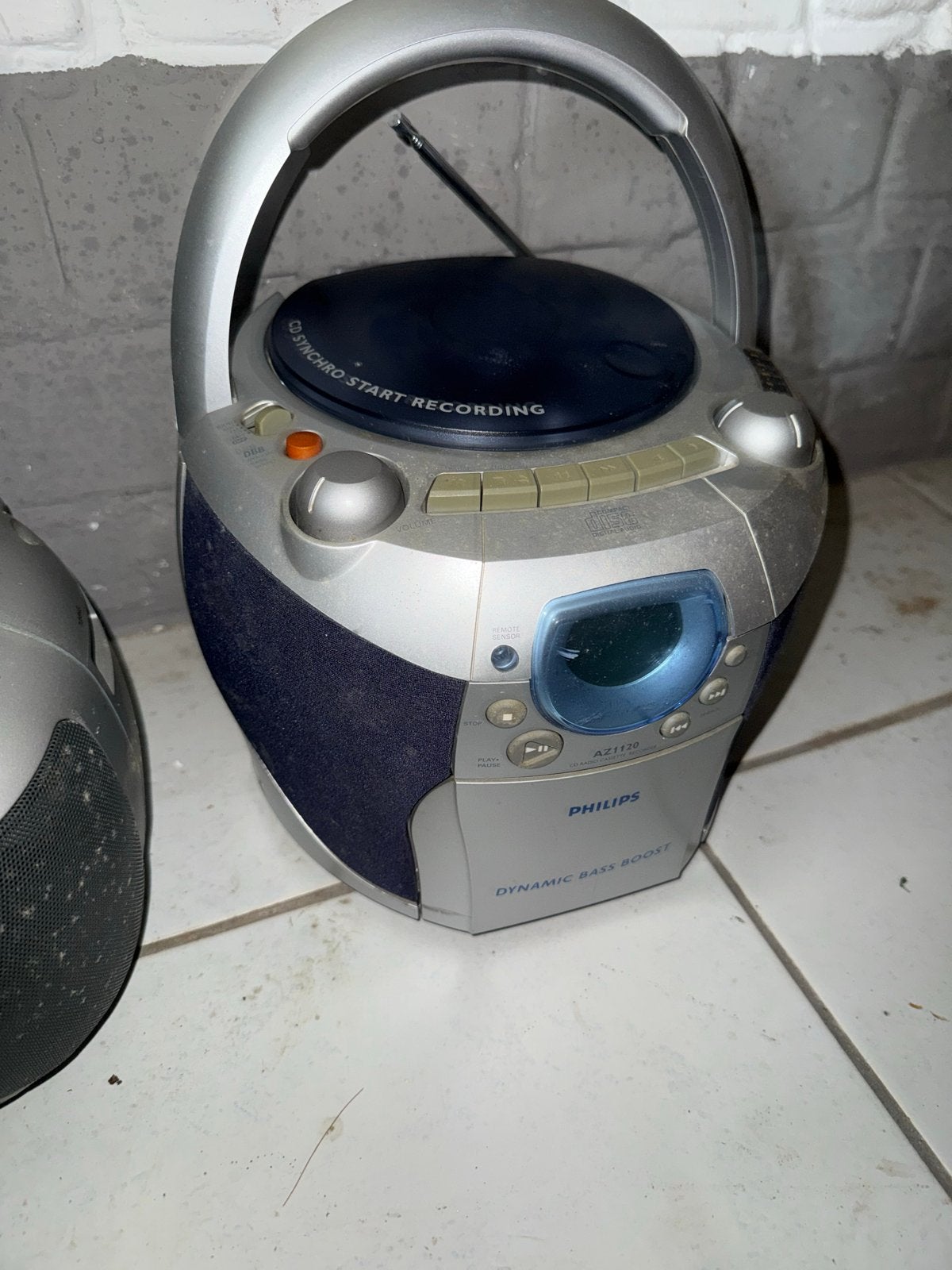 Philips Draagbare Radio met CD-speler - AZ1130, Audio, Tv en Foto, Radio's, Ophalen of Verzenden, Gebruikt, Radio, Met cd-speler