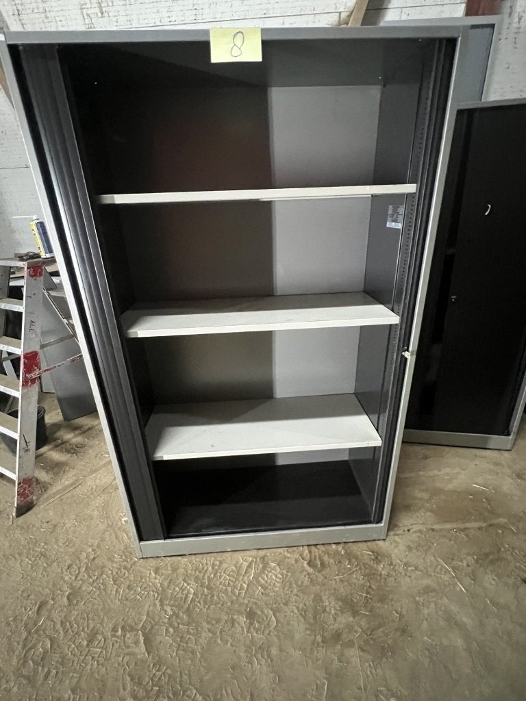 Roldeurkast, Huis en Inrichting, Kasten | Roldeurkasten en Archiefkasten, Ophalen, Gebruikt, 100 tot 150 cm, 150 tot 200 cm