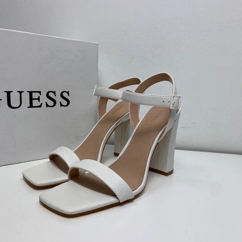 Guess | Nieuw! | Sandalen met hak | wit, Kleding | Dames, Guess, Wit, Nieuw, Nvt