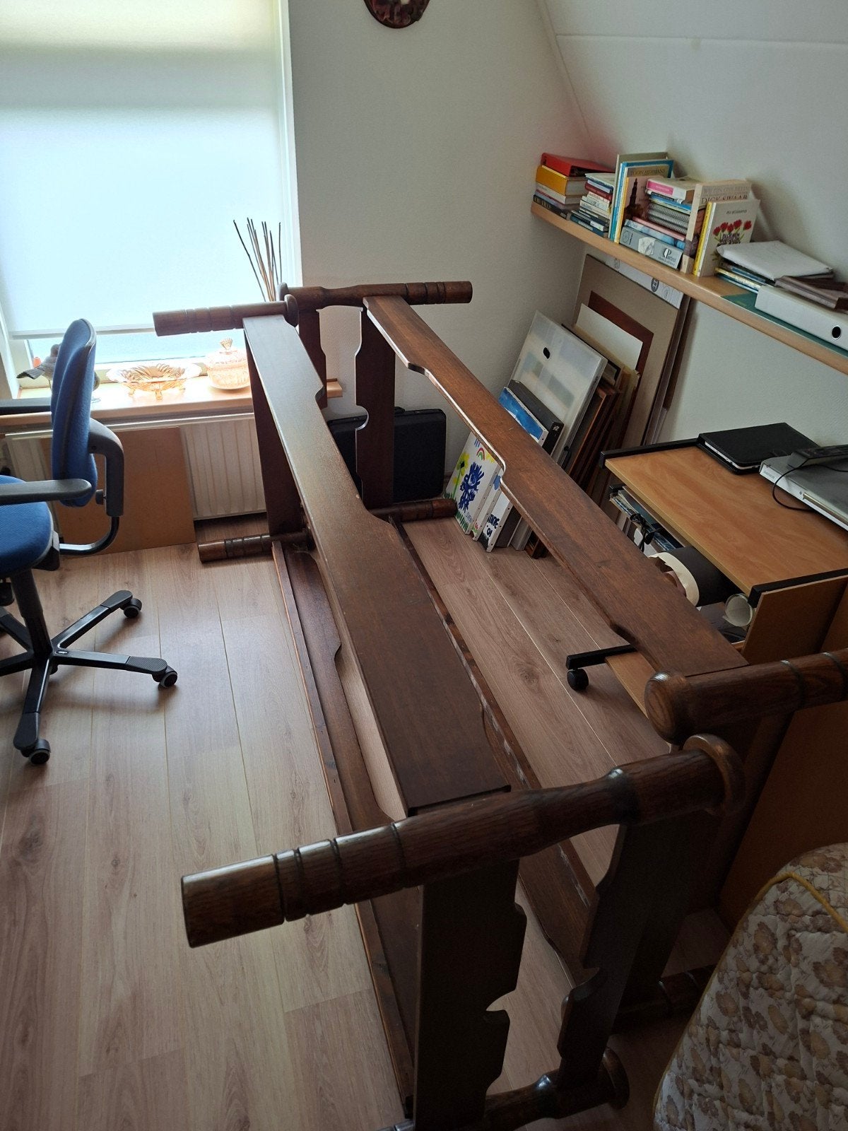 Twee 1 persoons bedden 1.86 cm lang inclusief matras, Ophalen, Gebruikt, 190 cm of minder, Matras