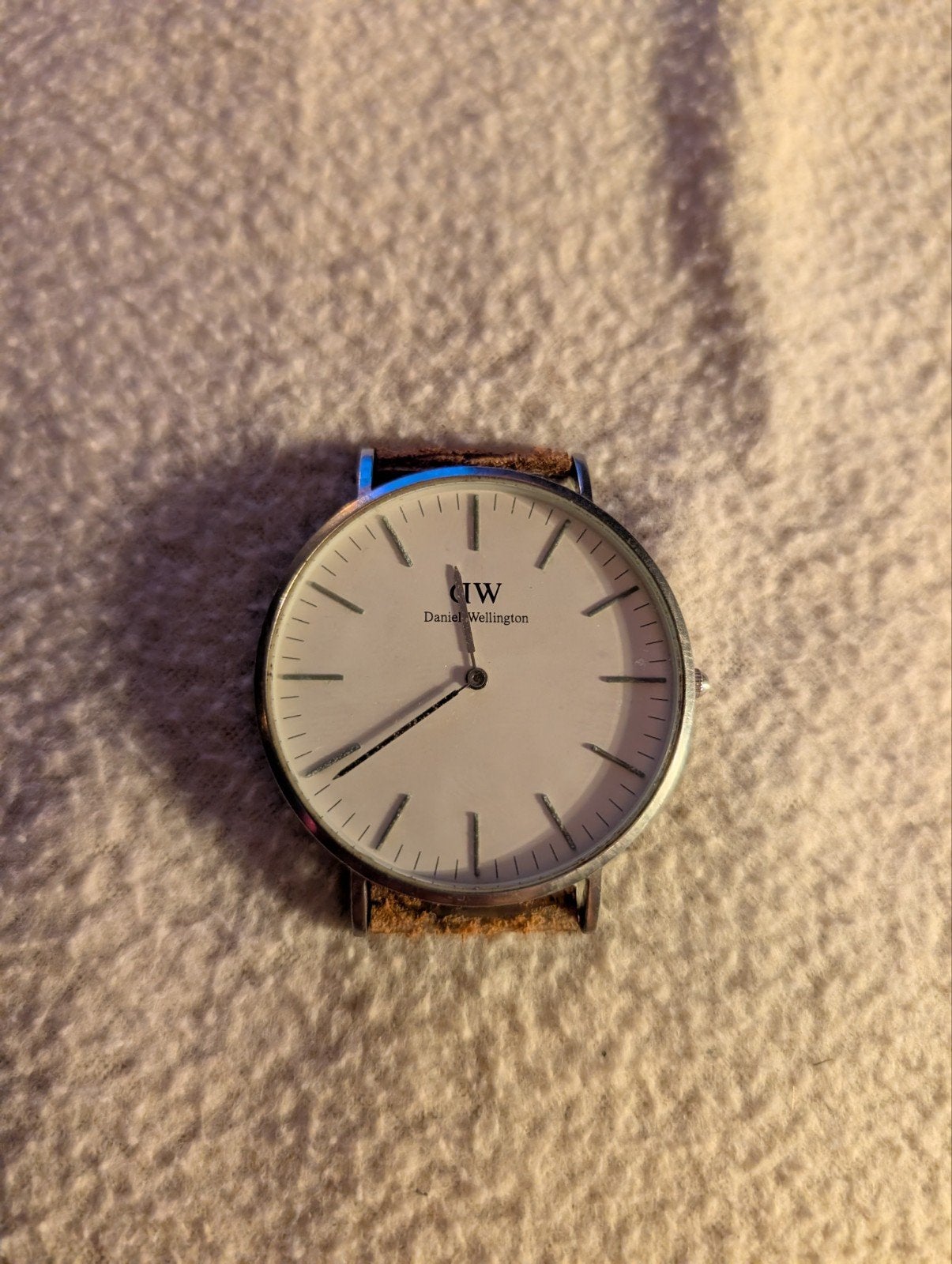 Daniel Wellington horloge zonder bandje, Overige merken, Gebruikt, Staal, Polshorloge