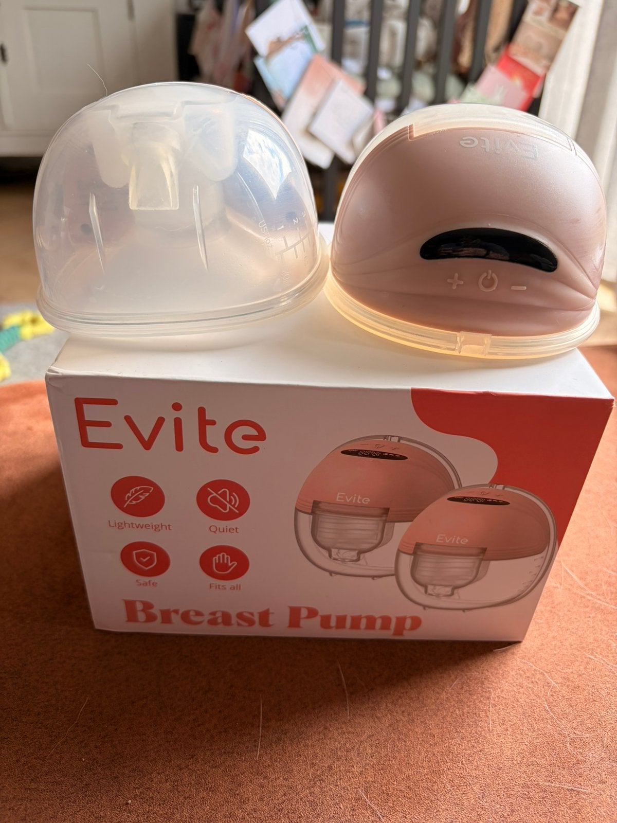 Evite elektrische borstkolf, Ophalen, Zo goed als nieuw, Borstkolf