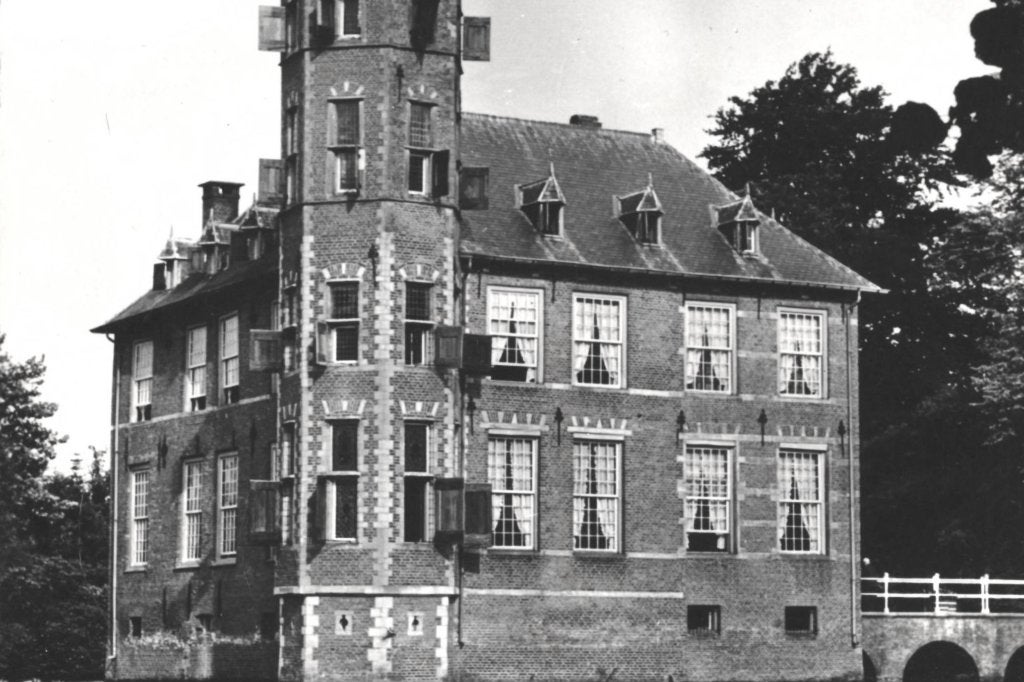 940764	Breda	N Br 1963	Kasteel	Bouvigne	postzegel afgeweekt, Ophalen of Verzenden, 1960 tot 1980, Gelopen, Noord-Brabant