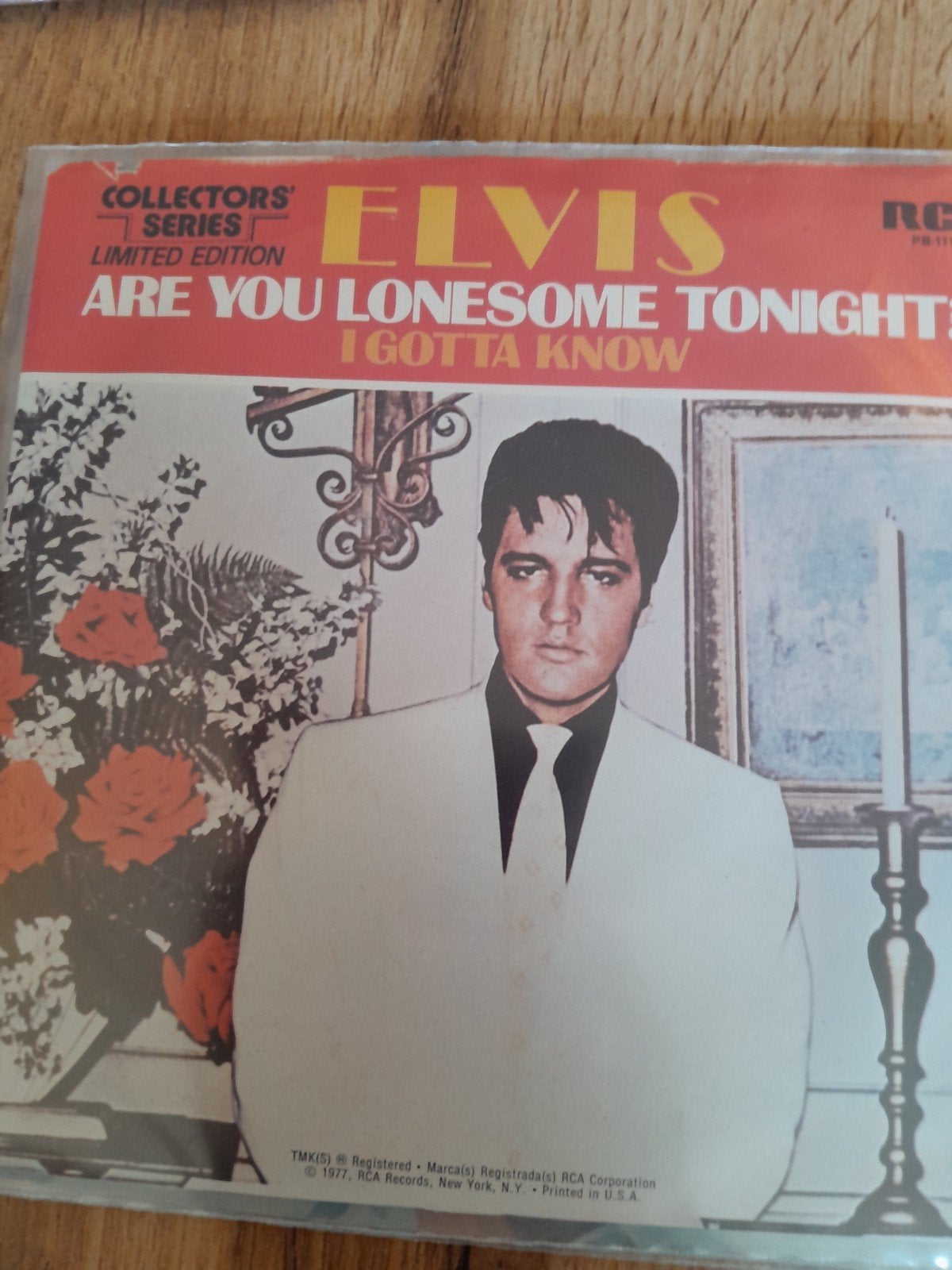 elvis 7 inch are you lonesome tonight, Ophalen of Verzenden, Zo goed als nieuw, Pop