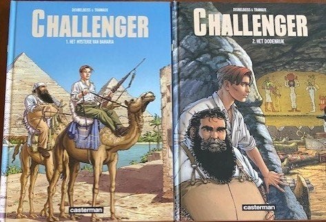 Challenger	1	HC-het Mysterie van Baharia/2	HC-het Dodenrijk, Boeken, Meerdere stripboeken, Ophalen of Verzenden, Zo goed als nieuw