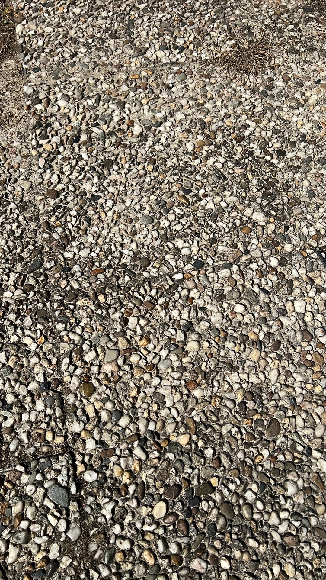 Partij grindtegels (60x40cm & 40x40cm) - ca. 50m², Tuin en Terras, Grind, Keien en Split, Ophalen of Verzenden, Gebruikt, Grijs