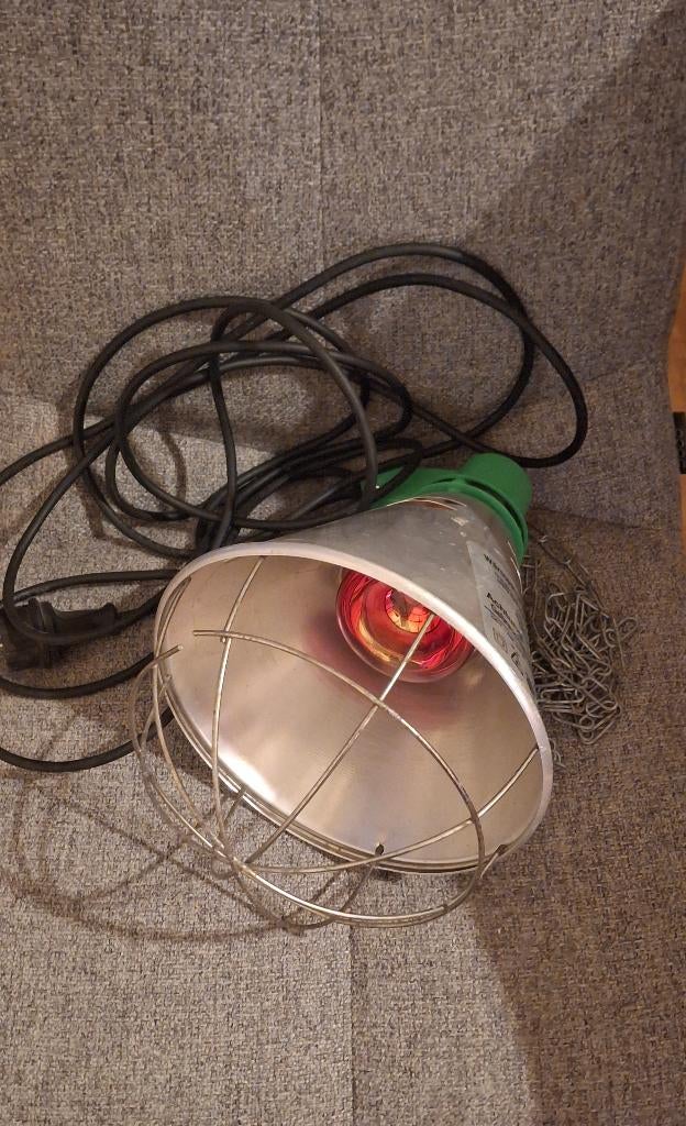 (250 watt) Armatuur met 3 warmtelampen, Ophalen of Verzenden, Gebruikt