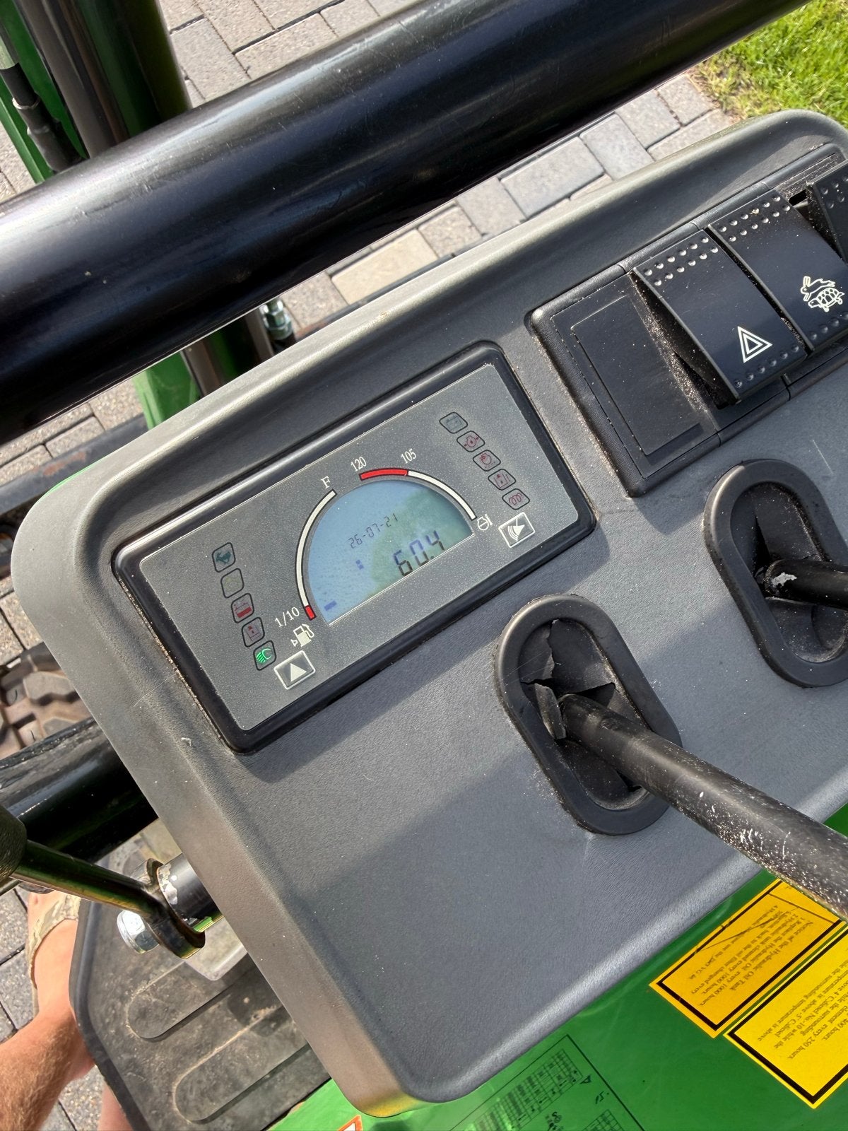Aameck Minikraan AF12 met snelwissel en bakkenzet - 60 uur, Ophalen, Graafmachine