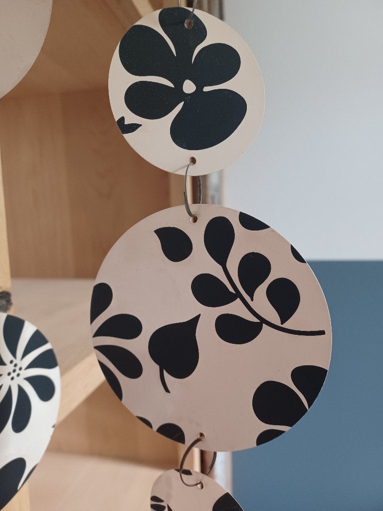 Twee decoratieve gordijnen, Ophalen, Gebruikt, Gordijn, Zwart