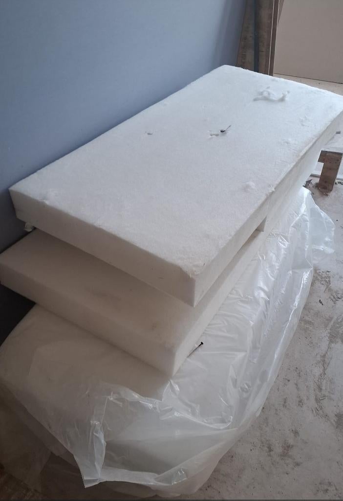 Isolatie 60x120 cm. 7 pakken, Ophalen, 4 tot 8 cm, Nieuw, Steenwol