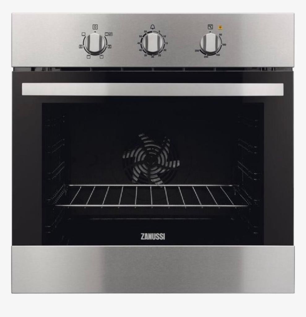 Zanussi Heteluchtoven - ZOB21601XK - Inbouw - A+, Witgoed en Apparatuur, Ovens, Gebruikt, Hete lucht, Zanussi, Ophalen of Verzenden