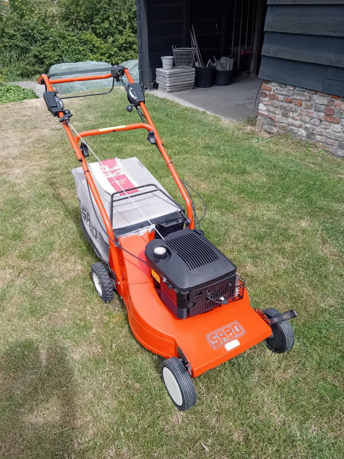 Sabo 52cm variomatic aandrijving, Tuin en Terras, Grasmaaiers, Ophalen, 50 cm of meer