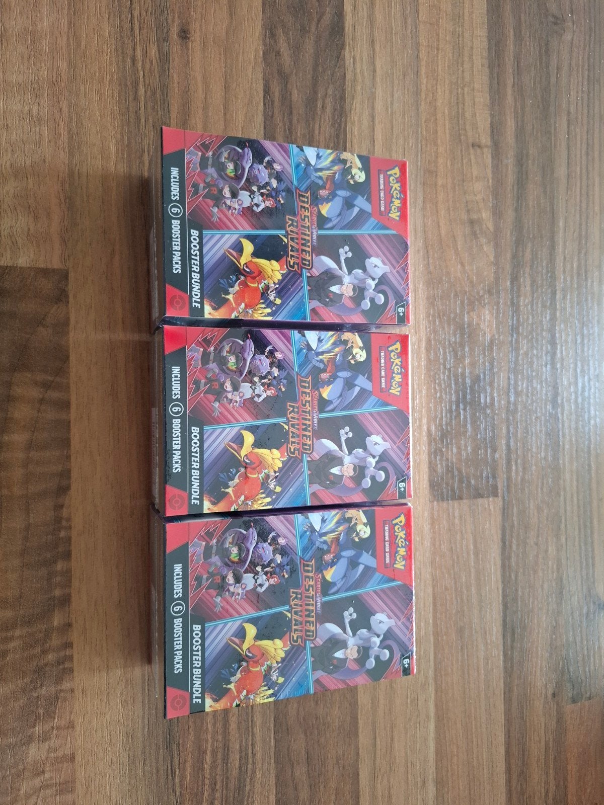Pokémon Destined Rivals Booster Bundel, Ophalen of Verzenden, Nieuw, Boosterbox