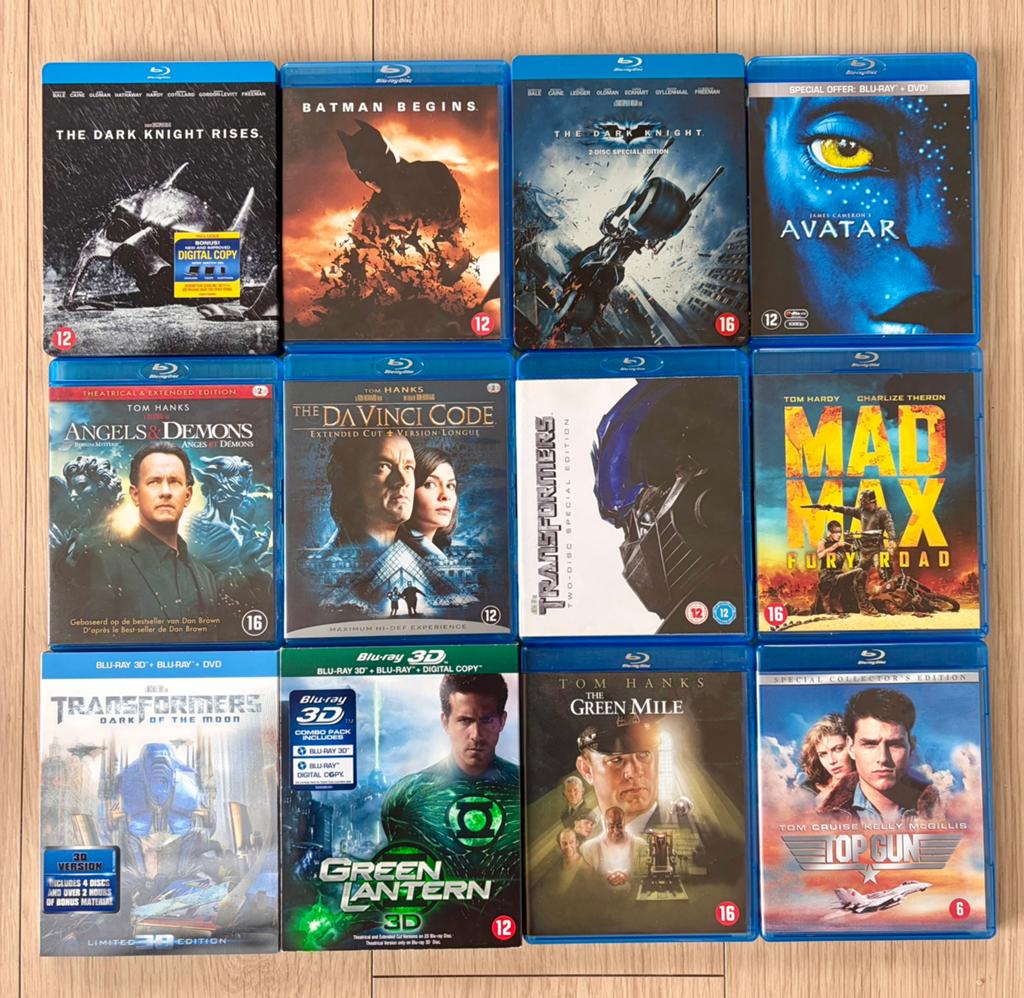 Grote Collectie Blu-rays 38 stuks - Top Films & Steelbook, Cd's en Dvd's, Blu-ray, Ophalen, Zo goed als nieuw, Actie