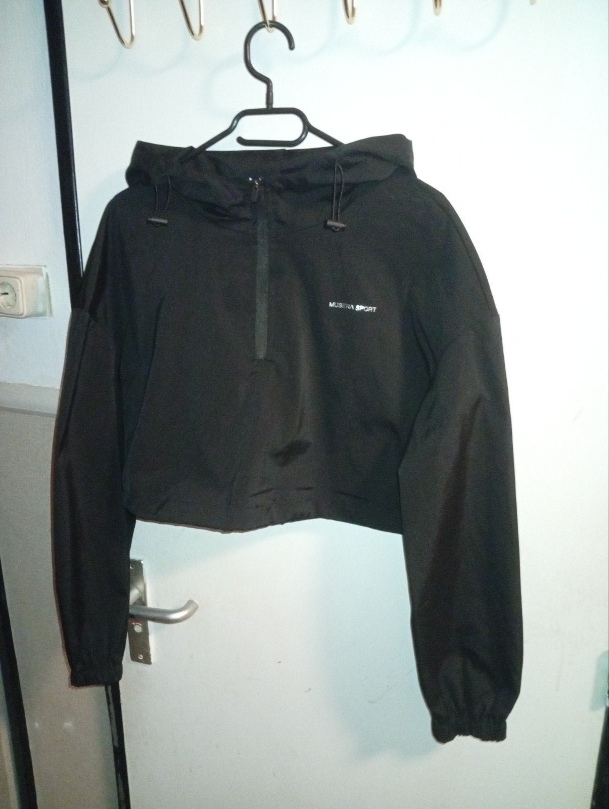 Zwarte sportjas met capuchon - Murum Sport, Kleding | Dames, Sportkleding, Ophalen, Zwart, Maat 34 (XS) of kleiner, Murum Sport
