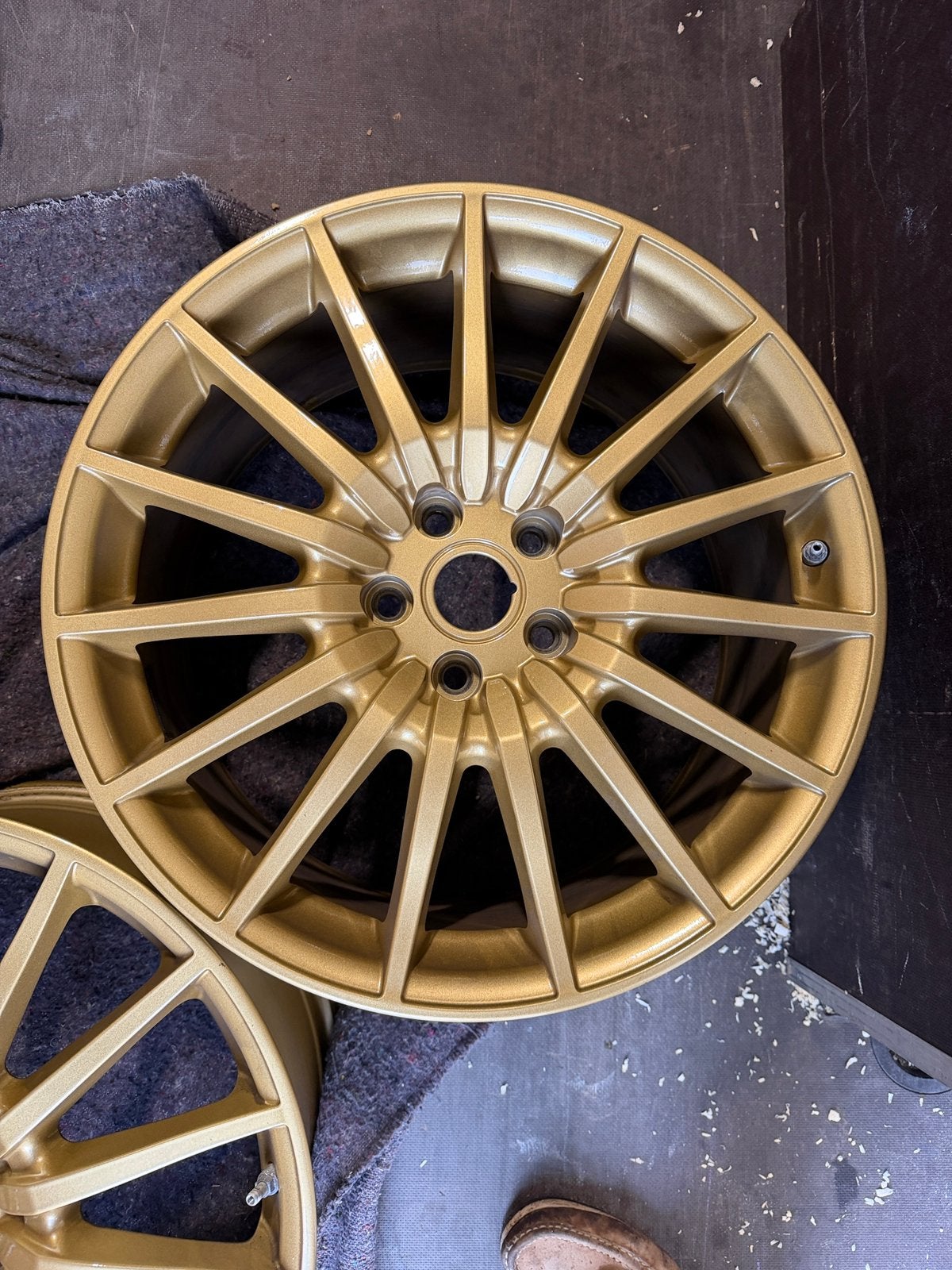 Velgen Aston Martin V8 Vantage DB9 zgan 19inch, Auto-onderdelen, Velg(en), 235 mm, Personenwagen, Gereviseerd