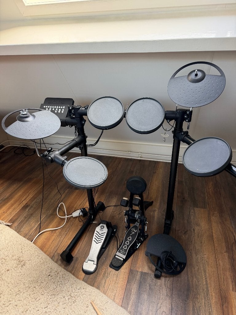 Yamaha drumstel elektronisch DTX450K, Ophalen, Gebruikt, Yamaha, Elektronisch