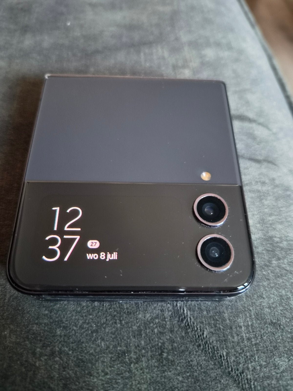 Samsung Galaxy Z Flip4 - Nieuw scherm, zo goed als nieuw, Telecommunicatie, Mobiele telefoons | Samsung, Zwart, Touchscreen, Ophalen of Verzenden