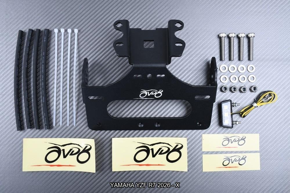 AVDB Korte Kentekenplaathouder YAMAHA YZF R7 2026 - X, Ophalen of Verzenden, Nieuw
