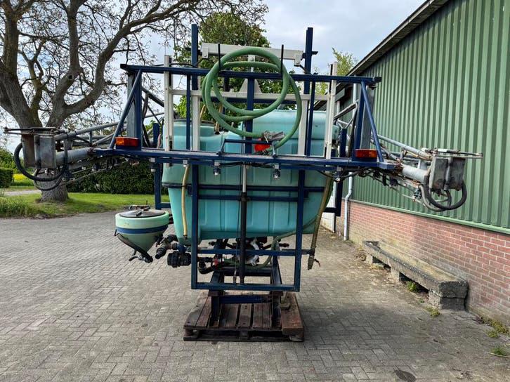 Sieger veldspuit, Ophalen, Gewasbescherming en Bemesting