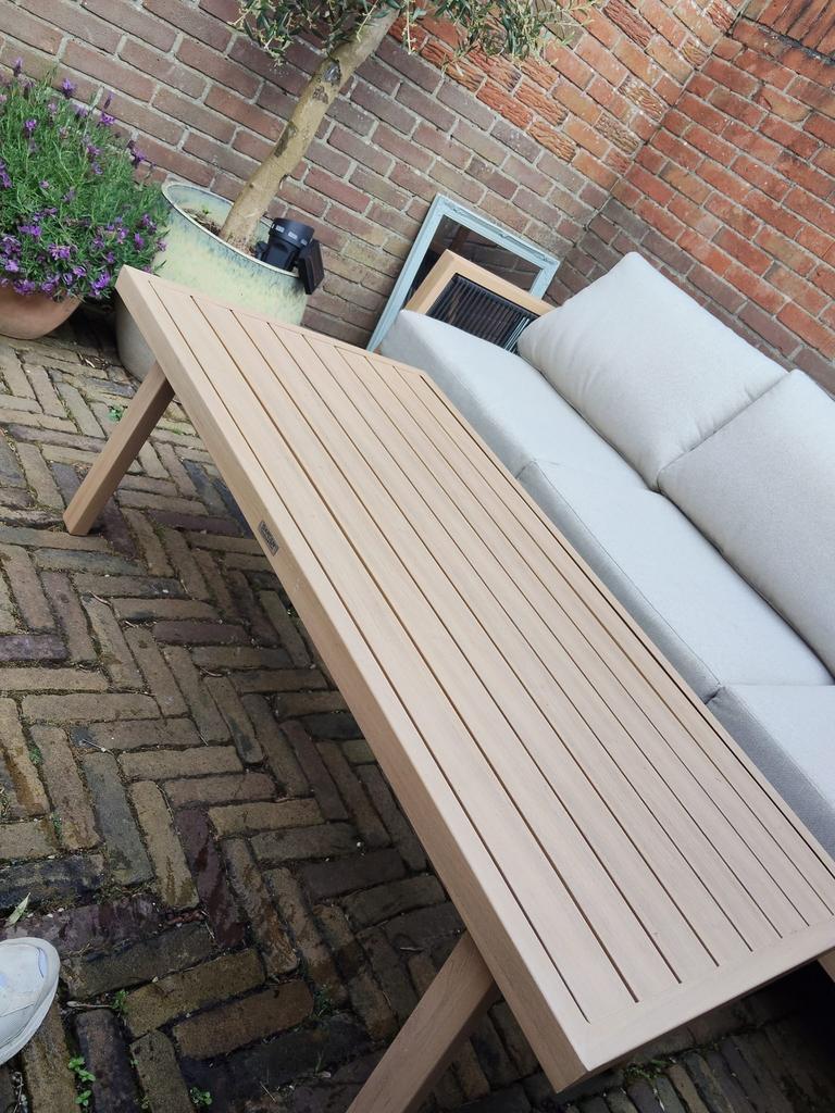 Salon tuintafel Garden Impressions, Ophalen, Zo goed als nieuw, Rechthoekig, Aluminium