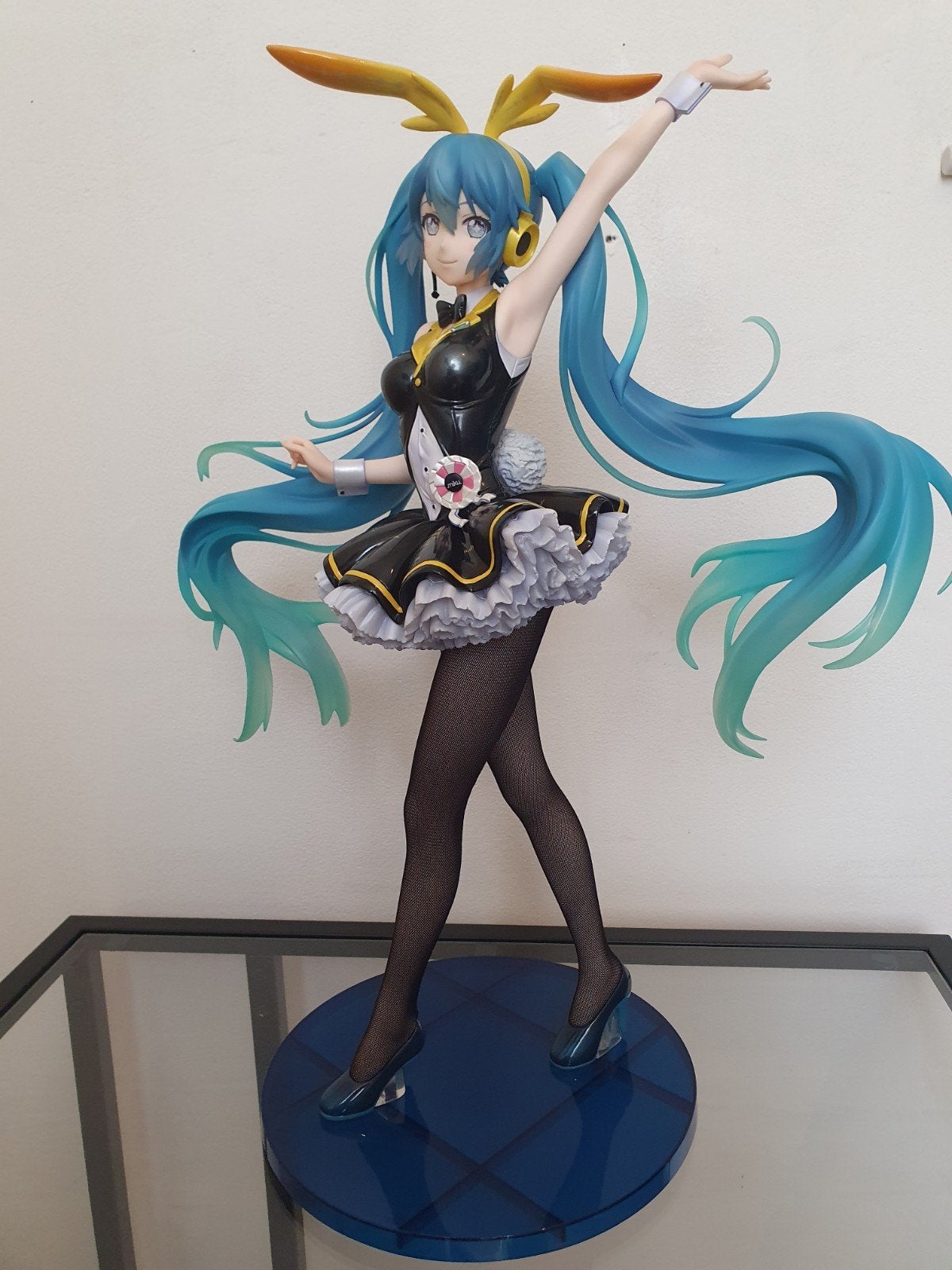 Hatsune Miku Bunny Figuur - Vocaloid Anime Manga, Ophalen of Verzenden, Zo goed als nieuw