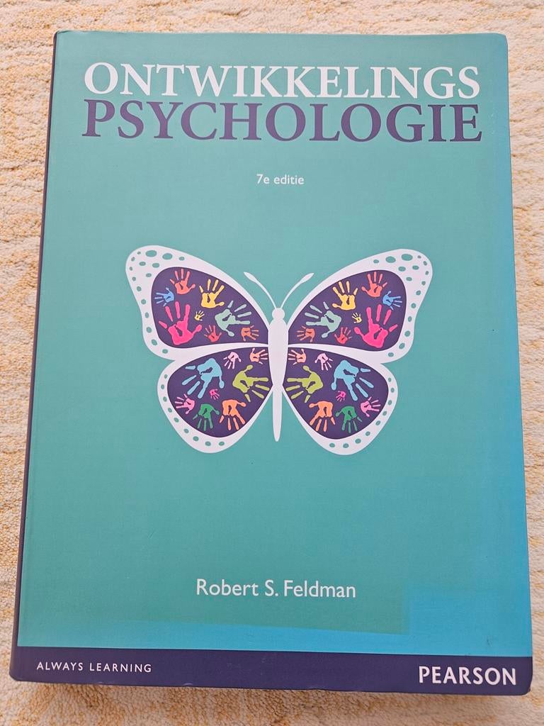 Robert S. Feldman - Ontwikkelingspsychologie, Boeken, Schoolboeken, Ophalen of Verzenden, Zo goed als nieuw, Overige niveaus, Robert S. Feldman