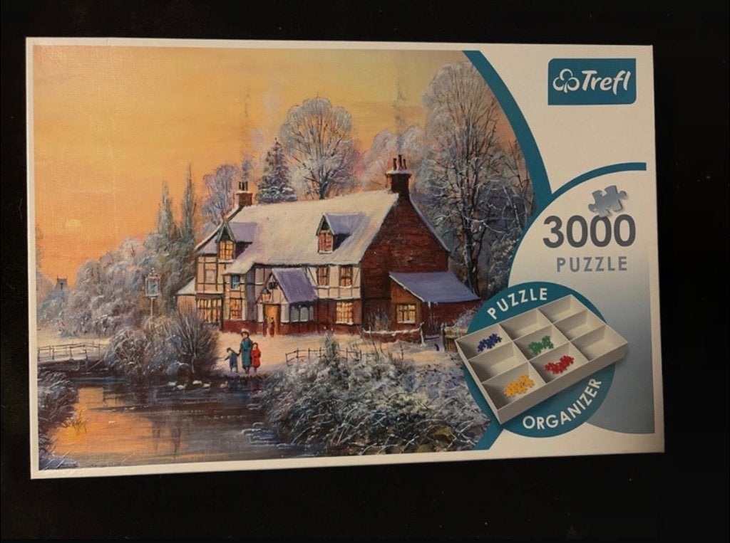Puzzel: Wintertime, Ophalen of Verzenden, Meer dan 1500 stukjes, Zo goed als nieuw, Legpuzzel